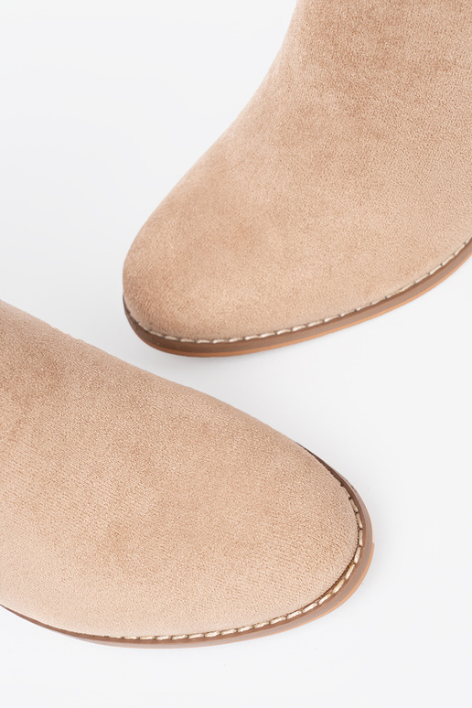 Style élégant chaussures beige avec boucle décorative Style élégant chaussures beige avec boucle décorative