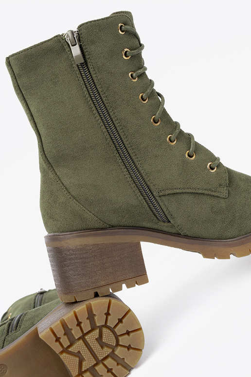 couleur verte Chaussures de femme lacé couleur verte Chaussures de femme lacé