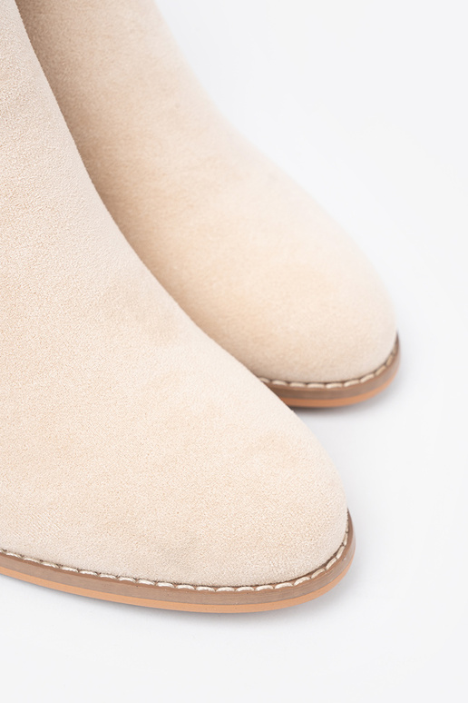 couleur ivoire bottes avec boucle décorative couleur ivoire bottes avec boucle décorative