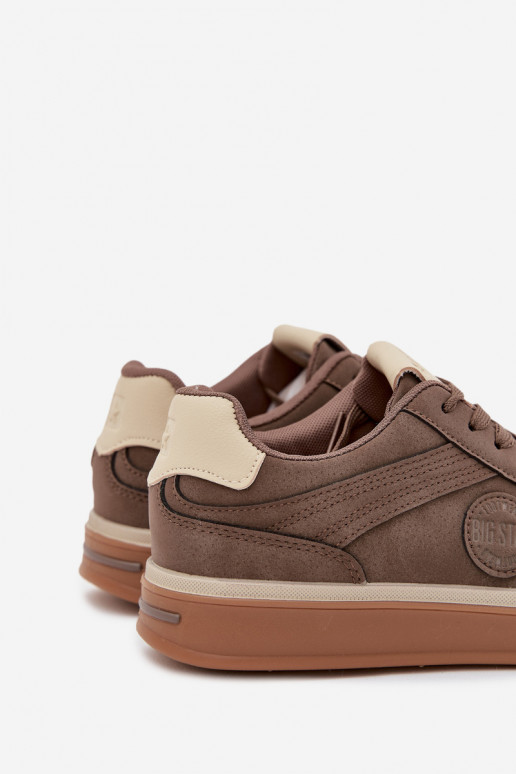 Chaussures modèle baskets Mâle Faible Big Star SS174020 HI-POLY SYSTEM beige Chaussures modèle baskets Mâle Faible Big Star SS174020 HI-POLY SYSTEM beige