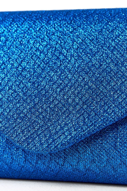 Petit sac en forme d'enveloppe bleu...