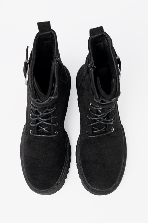 couleur noire bottes d équitation hautes avec boucles i lacetsm