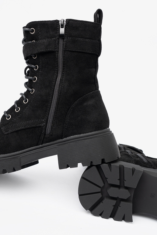 couleur noire bottes d équitation hautes avec boucles i lacetsm