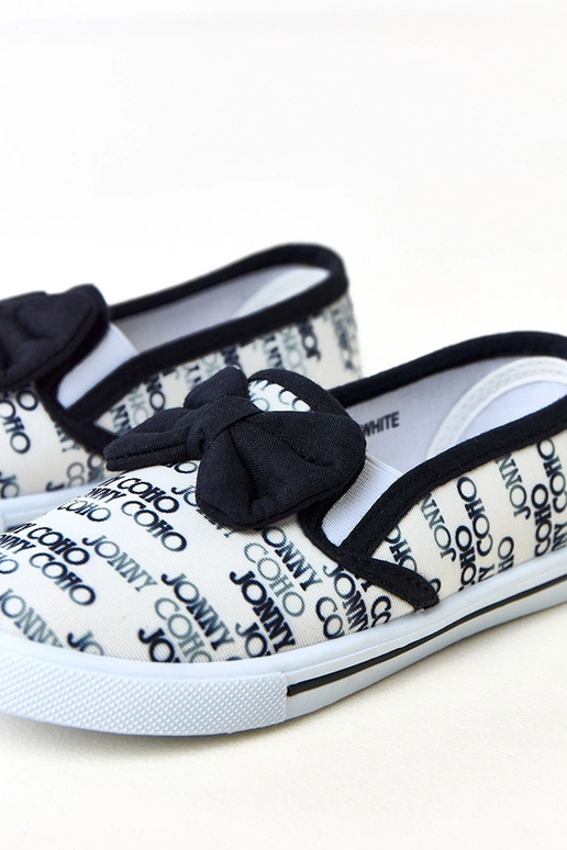 Baskets blanches pour enfants avec un...