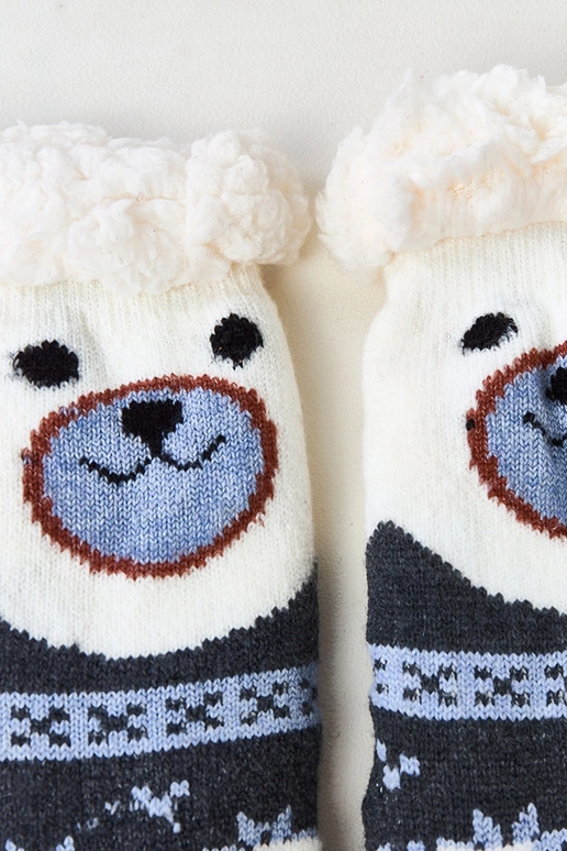 Chaussettes couleur graphite avec...