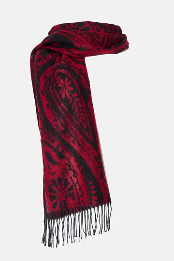 Écharpe rouge et noire avec... 2