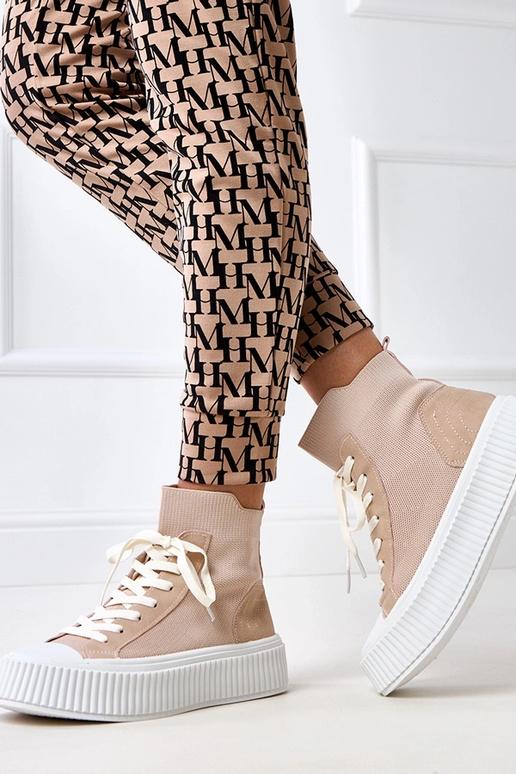 Baskets slip-on roses de type... Baskets slip-on roses de type...