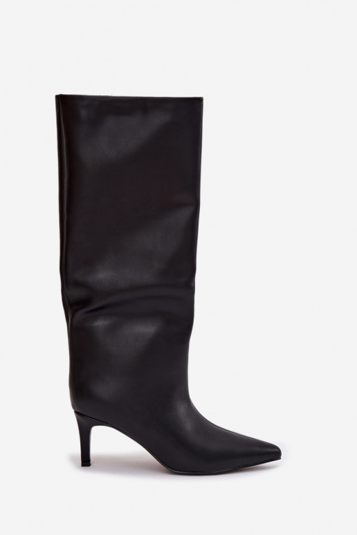bottes pour femmes Un modèle convaincant réchauffer avec des talons fins couleur noire Olivienne bottes pour femmes Un modèle convaincant réchauffer avec des talons fins couleur noire Olivienne