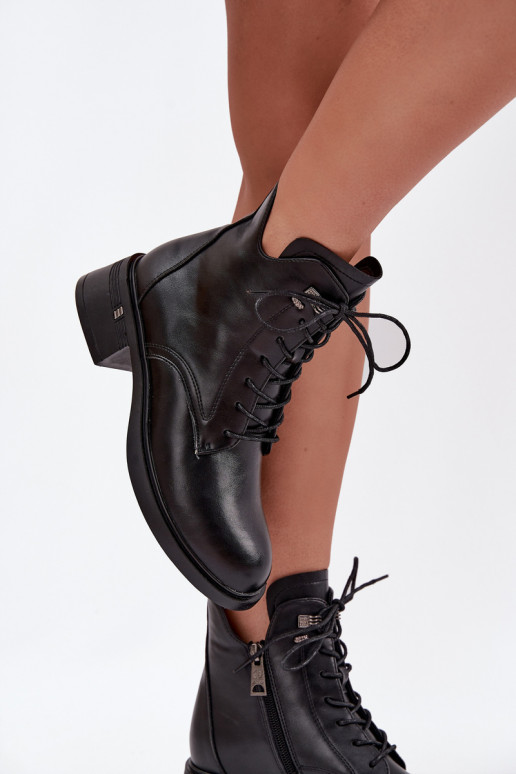 réchauffer Bottes pour femmes Klocke Vinceza 58602 couleur noire