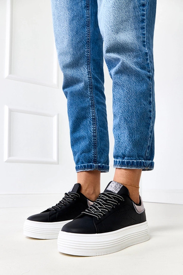 Baskets noires avec...