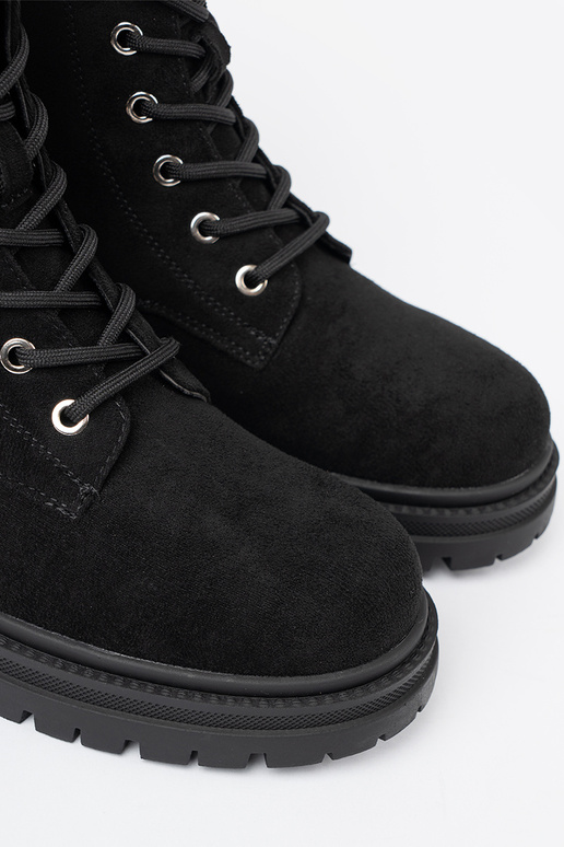 Style élégant couleur noire bottes d équitation hautes z błyszczącymi kryształkami