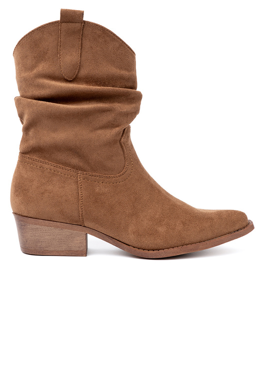 marron Chaussures de femme o klasycznym kroju