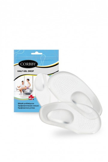 CORBBY Semelles intérieures en gel pour les orteils