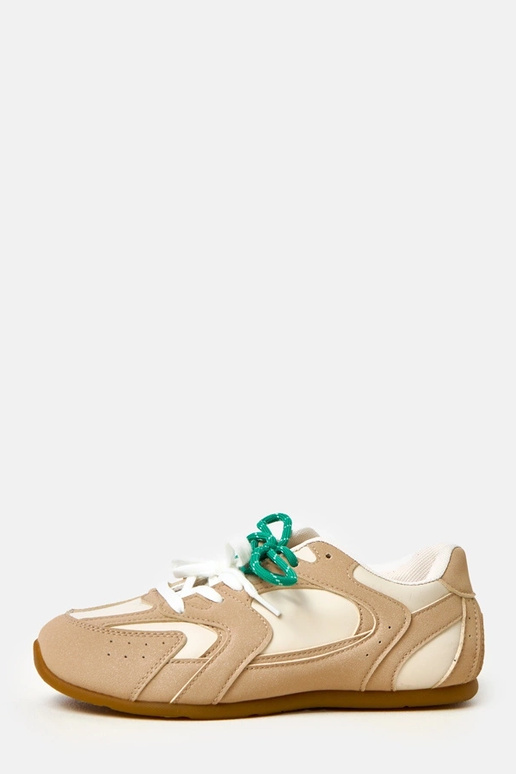 Baskets sable avec double lacet Casey Baskets sable avec double lacet Casey