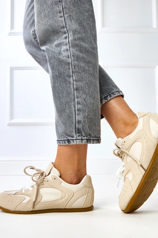 Baskets sable avec double lacet Casey Baskets sable avec double lacet Casey