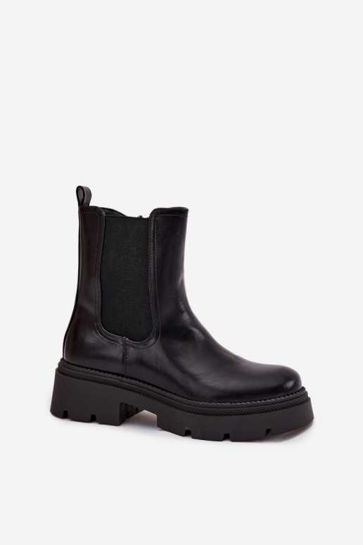 réchauffer bottes élégantes Au Château couleur noire Niviane réchauffer bottes élégantes Au Château couleur noire Niviane