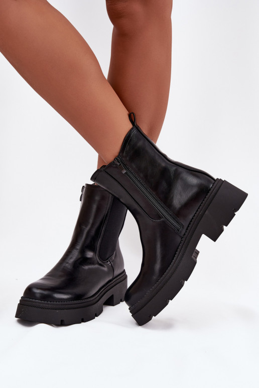 réchauffer bottes élégantes Au Château couleur noire Niviane réchauffer bottes élégantes Au Château couleur noire Niviane
