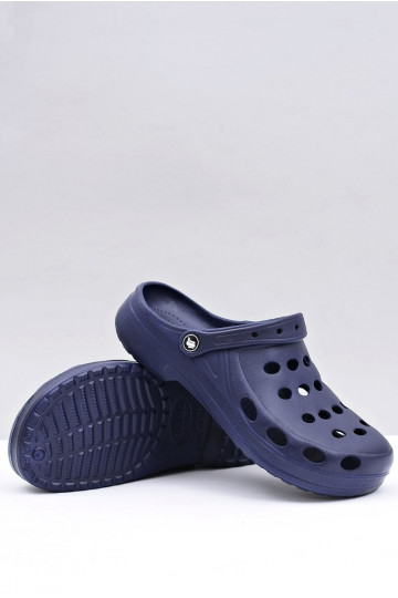 Mâle Chaussons des sandales Do Ogrodu Basen bleu foncé 2