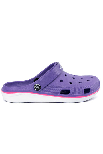 Couleur violette chaussures typu Crocs 2