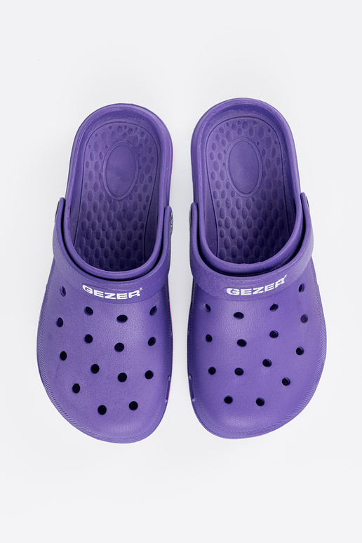 Couleur violette chaussures typu Crocs