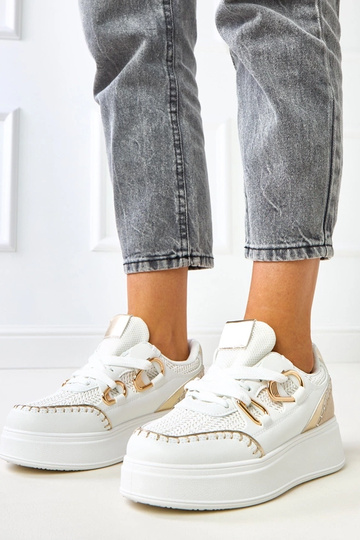 Baskets blanches avec... 2
