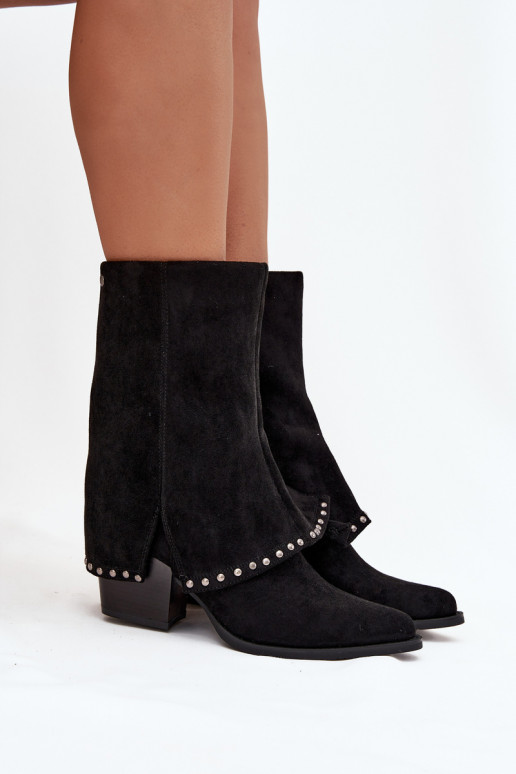 Bottes chaudesDANSyÀiniętą CholeÀką Vinceza 16516 couleur noire Bottes chaudesDANSyÀiniętą CholeÀką Vinceza 16516 couleur noire