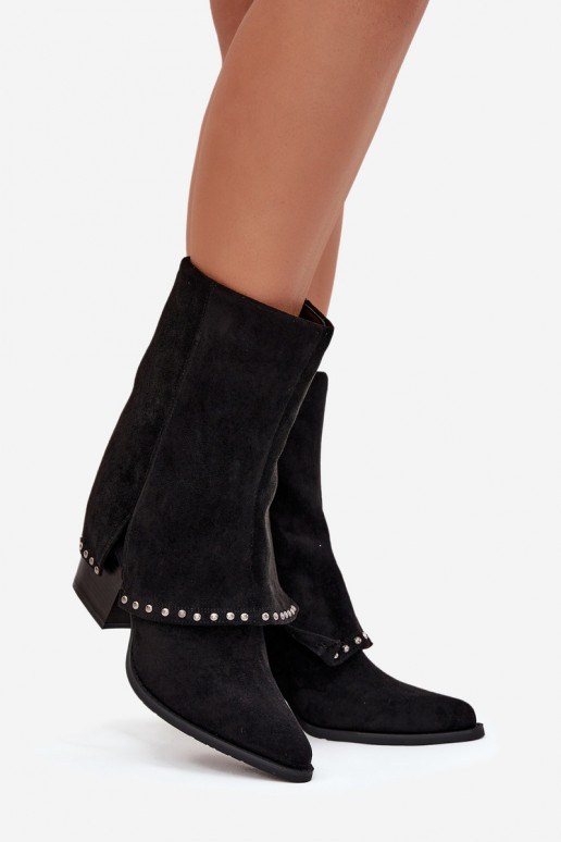 Bottes chaudesDANSyÀiniętą CholeÀką Vinceza 16516 couleur noire Bottes chaudesDANSyÀiniętą CholeÀką Vinceza 16516 couleur noire