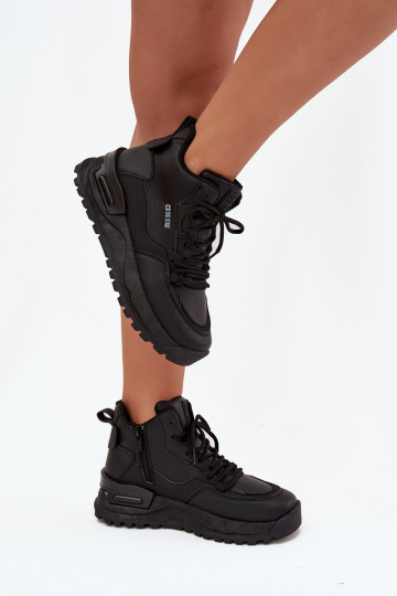 baskets Féminin avec une plateforme Big Star SS274509 couleur noire