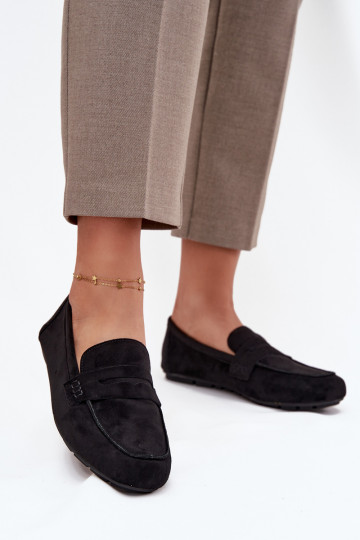 Mocassins Mocassins Appartement pour femmes couleur noire Roseline