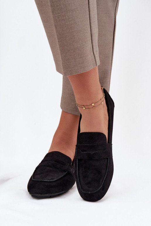 Mocassins Mocassins Appartement pour femmes couleur noire Roseline
