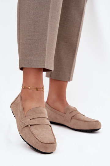 Mocassins Mocassins Appartement pour femmes beige Roseline 2