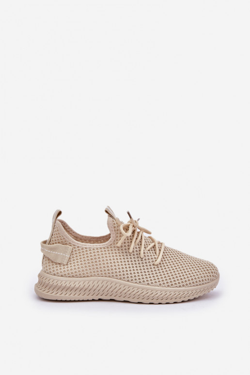 grille Un modèle convaincant baskets Féminin beige Harice grille Un modèle convaincant baskets Féminin beige Harice