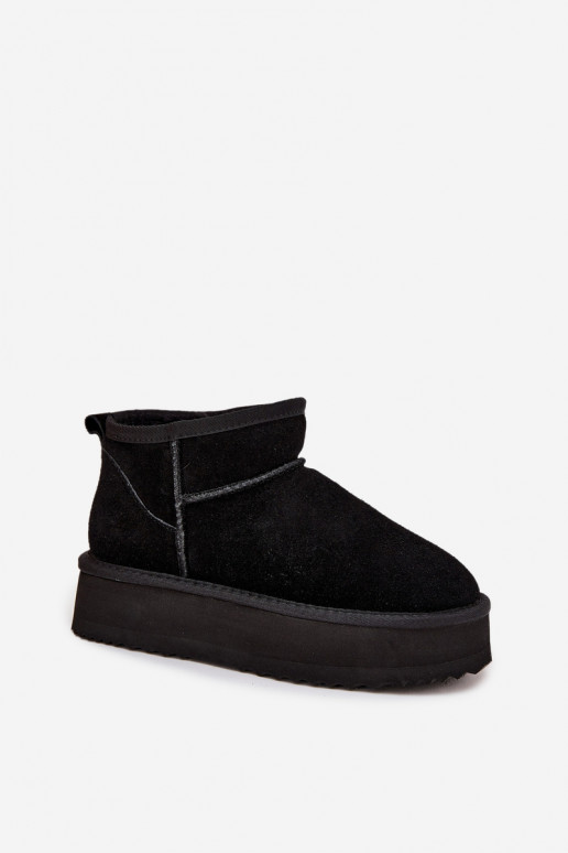 en daim Bottes de neige Féminin avec une plateforme Vinceza 97962 couleur noire en daim Bottes de neige Féminin avec une plateforme Vinceza 97962 couleur noire