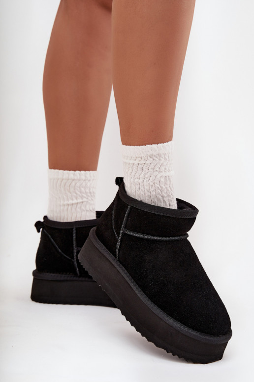 en daim Bottes de neige Féminin avec une plateforme Vinceza 97962 couleur noire en daim Bottes de neige Féminin avec une plateforme Vinceza 97962 couleur noire