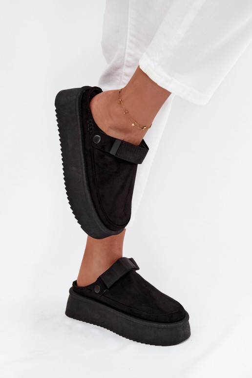 Bottes de neige Féminin avec une plateformeavec fermoir adhésifem couleur noire Jorielle Bottes de neige Féminin avec une plateformeavec fermoir adhésifem couleur noire Jorielle