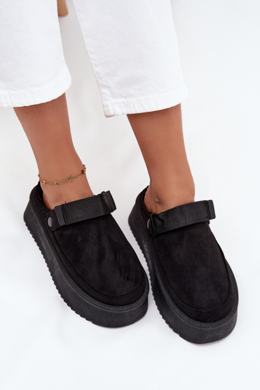 Bottes de neige Féminin avec une plateformeavec fermoir adhésifem couleur noire Jorielle Bottes de neige Féminin avec une plateformeavec fermoir adhésifem couleur noire Jorielle