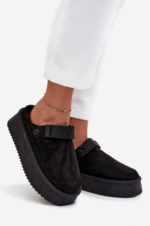 Bottes de neige Féminin avec une plateformeavec fermoir adhésifem couleur noire Jorielle Bottes de neige Féminin avec une plateformeavec fermoir adhésifem couleur noire Jorielle