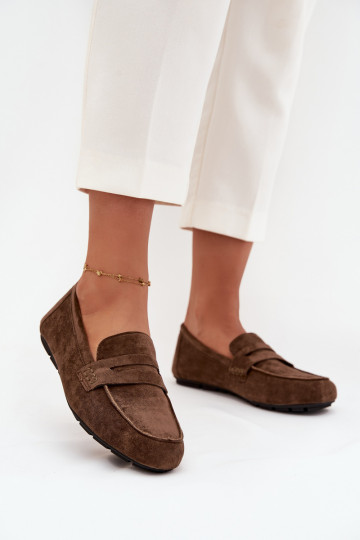 Mocassins Mocassins Appartement pour femmes couleur kaki Roseline 2