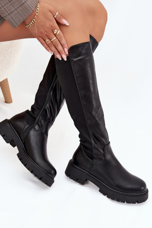réchauffer bottes pour femmes Au Château couleur noire Harlina réchauffer bottes pour femmes Au Château couleur noire Harlina