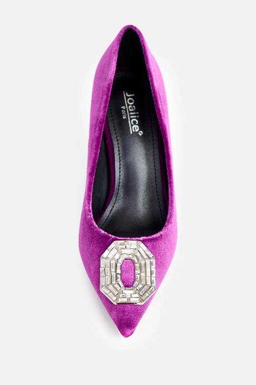 Eleda escarpins violets avec des... Eleda escarpins violets avec des...