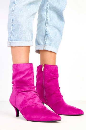 Karen bottines roses sur...