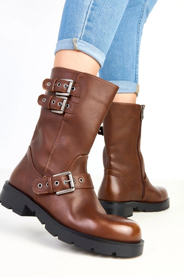 Shalay bottines marron sur... 2