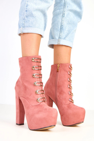 Antall bottines roses sur...