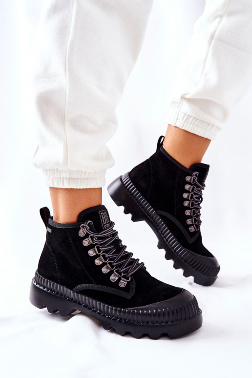 Peau chaussures Bottes Big Star II274363 couleur noire