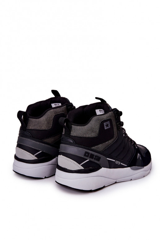 Grand Chaussures pour hommes de style sportif Big Star II174223 couleur noire Grand Chaussures pour hommes de style sportif Big Star II174223 couleur noire