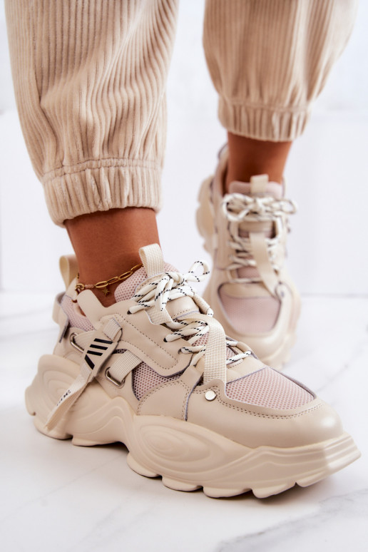 baskets Chaussures modèle baskets GOE JJ2N4082 beige baskets Chaussures modèle baskets GOE JJ2N4082 beige