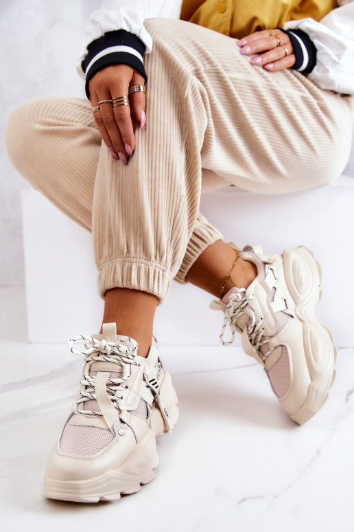 baskets Chaussures modèle baskets GOE JJ2N4082 beige baskets Chaussures modèle baskets GOE JJ2N4082 beige