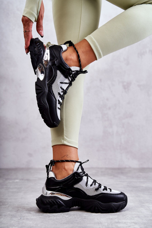 Féminin baskets Memory Foam System Big Star KK274053 Noir et-couleur grise Féminin baskets Memory Foam System Big Star KK274053 Noir et-couleur grise