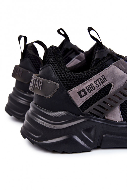 Mâle Style sportif chaussures Big Star KK174054 couleur noire  Mâle Style sportif chaussures Big Star KK174054 couleur noire