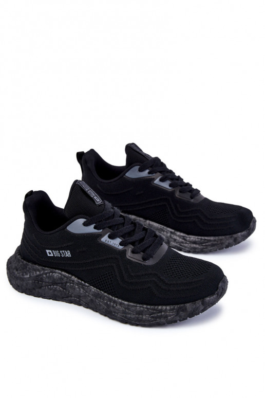 Mâle baskets Big Star KK174018 couleur noire  Mâle baskets Big Star KK174018 couleur noire